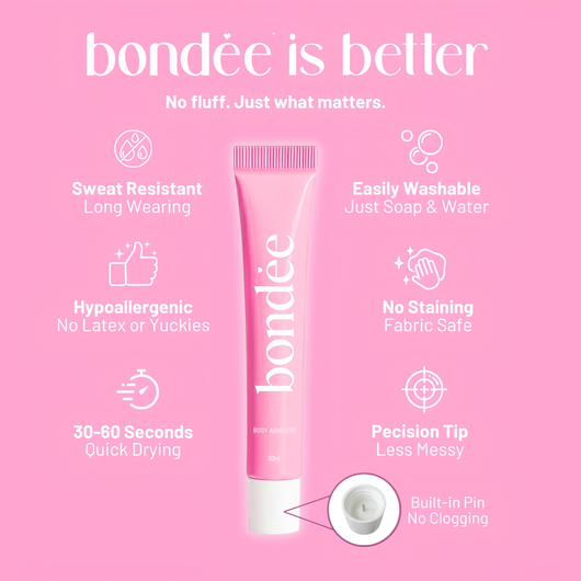 BONDEE Liquid Body Adhesive for Clothes