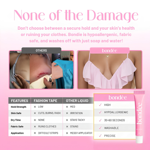 BONDEE Liquid Body Adhesive for Clothes